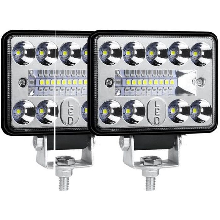 2pcs CN -12V 54W De Travail De Lumière Barre De Led Rampe Lumineuse LED 3030 LED 18SMD POUR CAMION tracteur SUV 4x4 voiture Led Phar