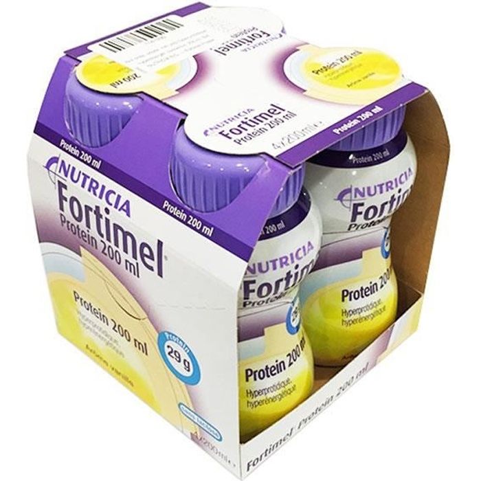 Nutricia Fortimel Protein 200ml Arôme Vanille 4 x 200ml