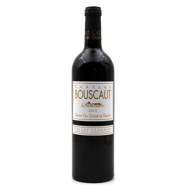 Château Bouscaut 2015 - Rouge - 75cl AOC Pessac-Léognan