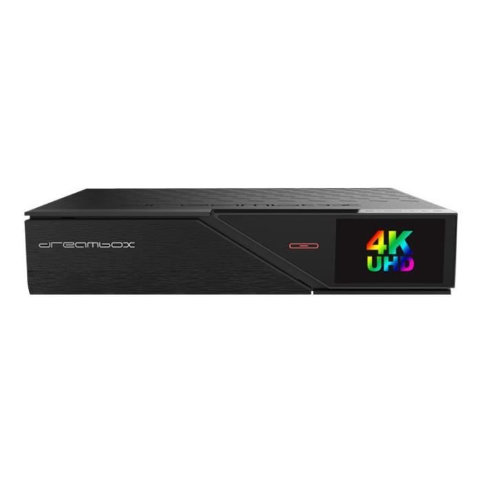 Dream Multimedia DreamBox DM900 ultraHD Récepteur multimédia numérique noir