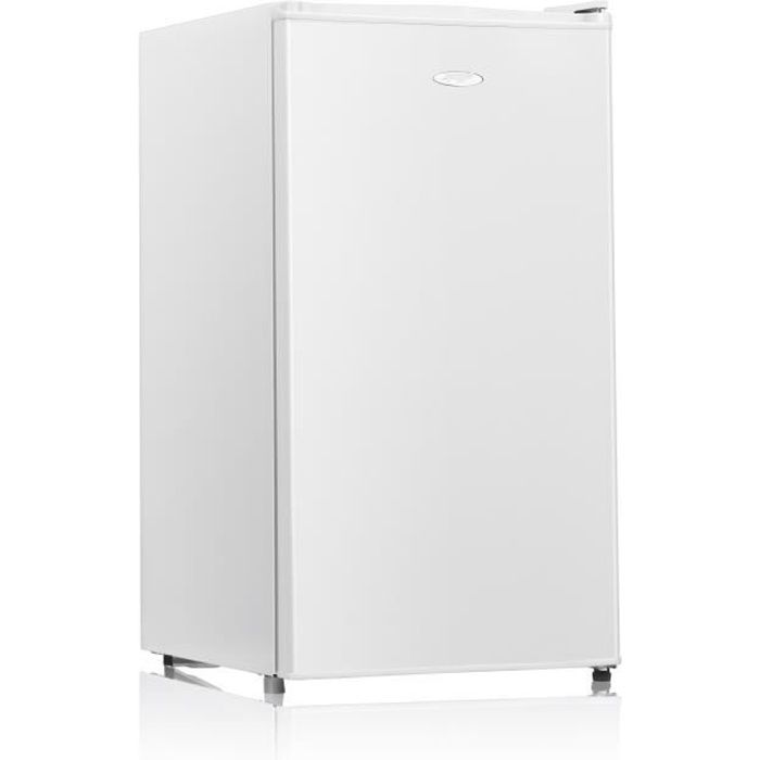 GIANTEX Réfrigérateur 1 Porte 91L avec Thermostat à 7 Niveaux,Faible Bruit,Porte Réversible et Pieds Réglables,49 x 45 x 84 cm