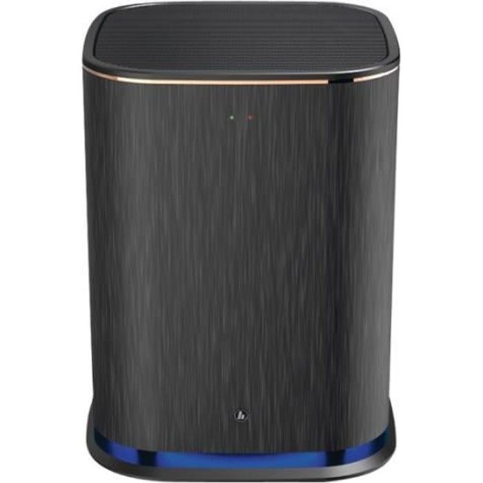 Hama -SW01M- Caisson de basses sans fil Ethernet, Wi-Fi 6.5- noir