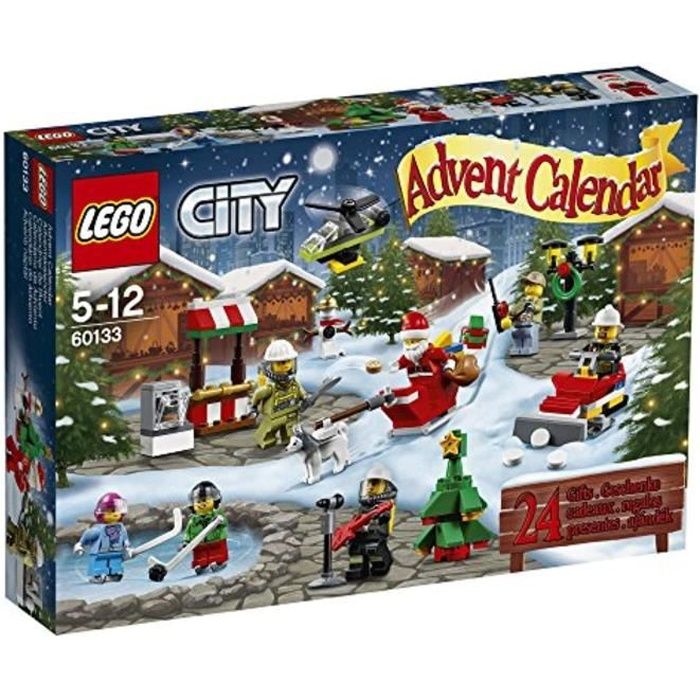 Jeu D'Assemblage LEGO F45LB Ville 60133 Ville Calendrier de l'Avent