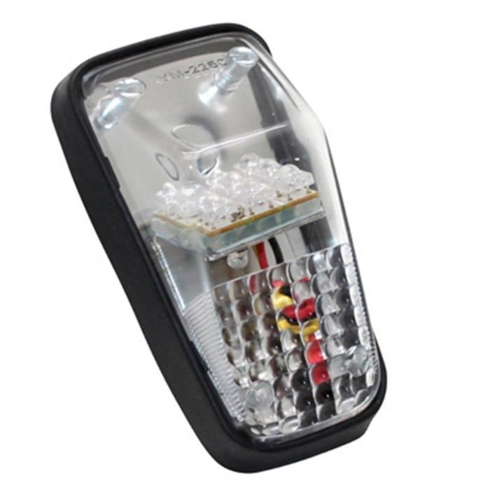 Feu arrière stop à LED type enduro XR Replay pour moto cross tout terrain