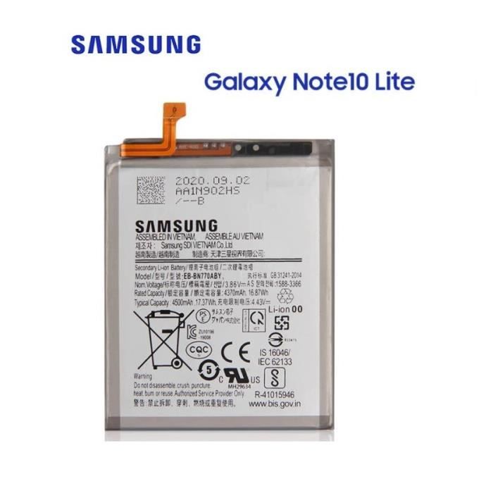 Batterie Samsung Note 10 Lite