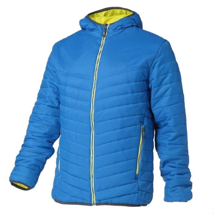 REGATTA Doudoune avec capuche, déperlante, isolation thermique warmloft 140g/m² - Bleu