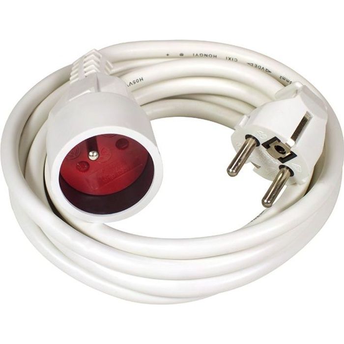 VOLTMAN Rallonge électrique 10-16A 3m + Eclipses