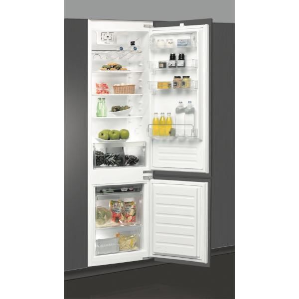 WHIRLPOOL ZRT169 - Réfrigérateur congélateur bas encastrable - 308L (228+80) - Froid brassé Less Frost - A+ - L 54cm x H 193,5cm