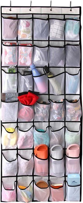 Range Chaussures Gain De Place, Rangement Chaussures Sur La Porte