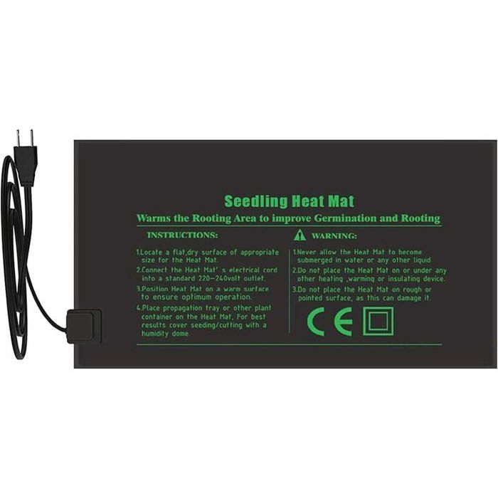 Meilleurs prix pour 220v Seedling Heat MatReptile Plant Electronique Tapis Chauffant Plaque Chauffante Terrarium Coussin de Chauffage hydroponique PZCC
