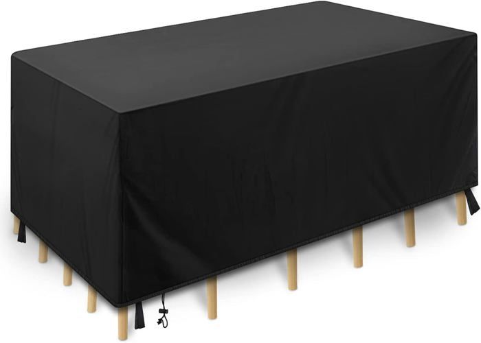 Housse Imperméable Pour Meubles De Jardin - Polyester Oxford 210D, Anti-UV, Coupe-vent - Plusieurs Tailles - 2