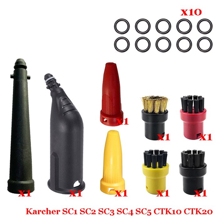 4 Pièces Ensemble De Brosses Pour Nettoyeur Vapeur Convient Pour
