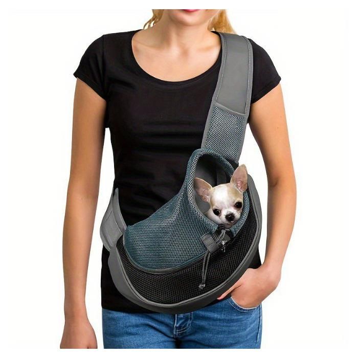 Comparer les prix de ®RisingFF Sac de transport portable en maille respirante pour chien et chat, réglable pour pets animaux, taille S