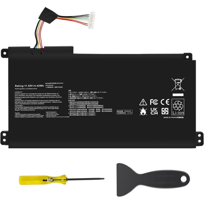 11.55V/42Wh B31N1912 Batterie dordinateur Portable pour ASUS VivoBook 14 E410M E410MA L410M L410MA E410KA-EK139TS E510KA-EJ033TS
