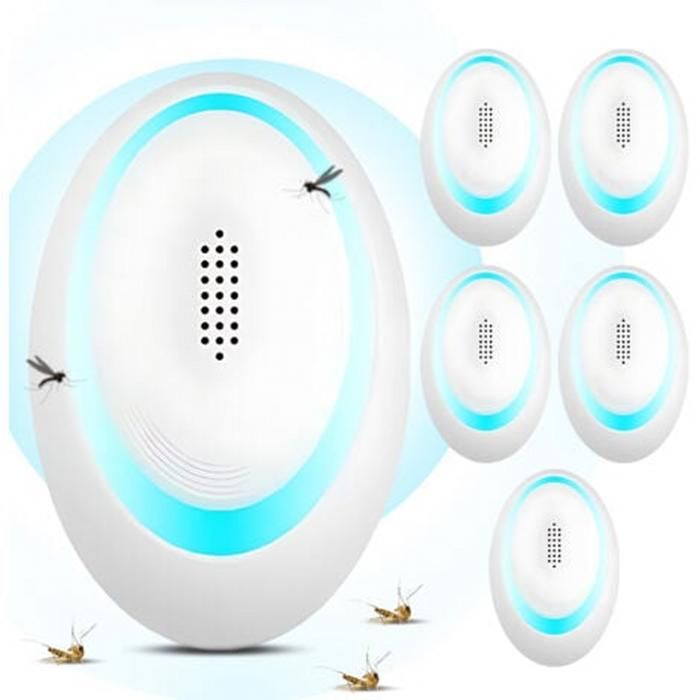 6 pièces couverture 100㎡ double fréquence sans produits chimiques efficace contre les nuisibles.