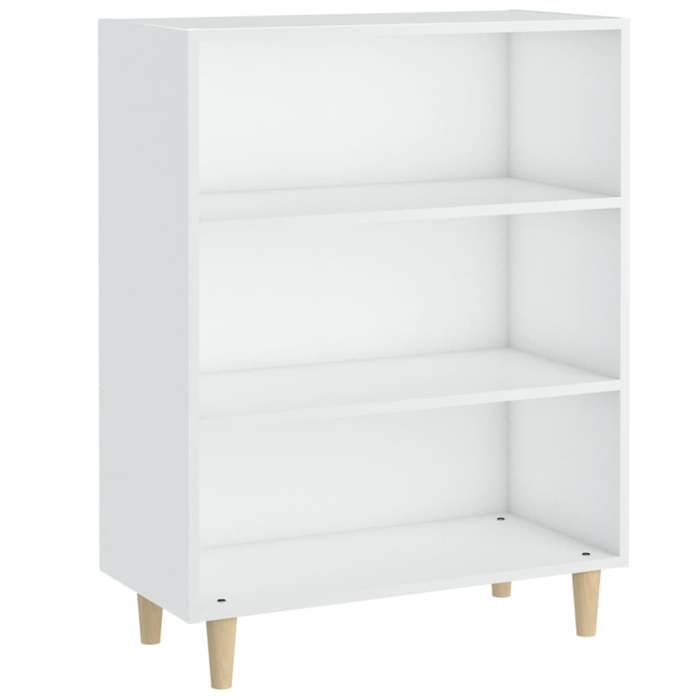 ESTINK® Buffet bas contemporain - Armoire Polyvalent - pour Cuisine/Salon - Blanc 69 5x32 5x90 cm - Bois dingénierie @@229