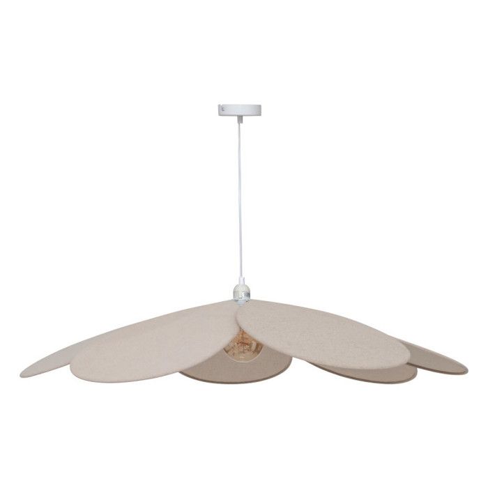 Suspension pétales Naya diamètre 100 cm Lin Atmosphera - -