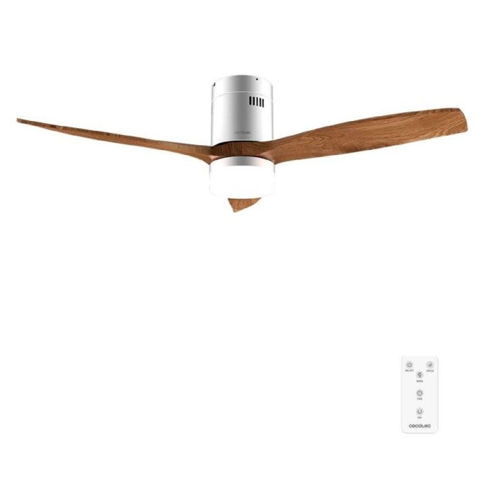 Ventilateur de plafond - CECOTEC - EnergySilence Aero 5600 - Moteur DC 40 W - Diam. 132 cm - Lampe LED 20 W - Cecotec