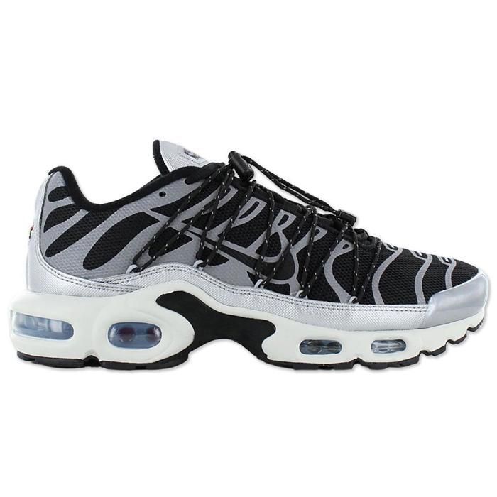CHAUSSURES DE BASKET-BALL Nike Air Max Plus TN (W.) - Lace Toggle - Womens Shoes Black-Silver FD0799-001 ORIGINAL