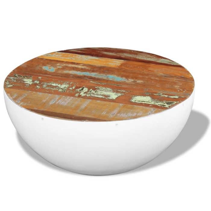 Sale juilletTable basse - vidaXL - bois de récupération massif - charge max. 110 kg - 60 x 60 x 30 cm vav86z