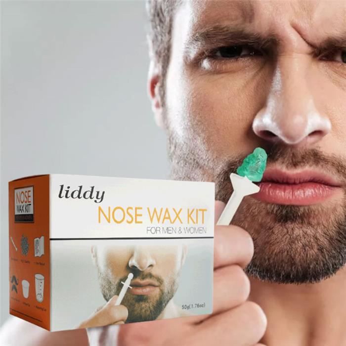 Kit Pour Épilation Du Nez Sans Douleur, Cire Pour Le Nez, Nettoyage Des