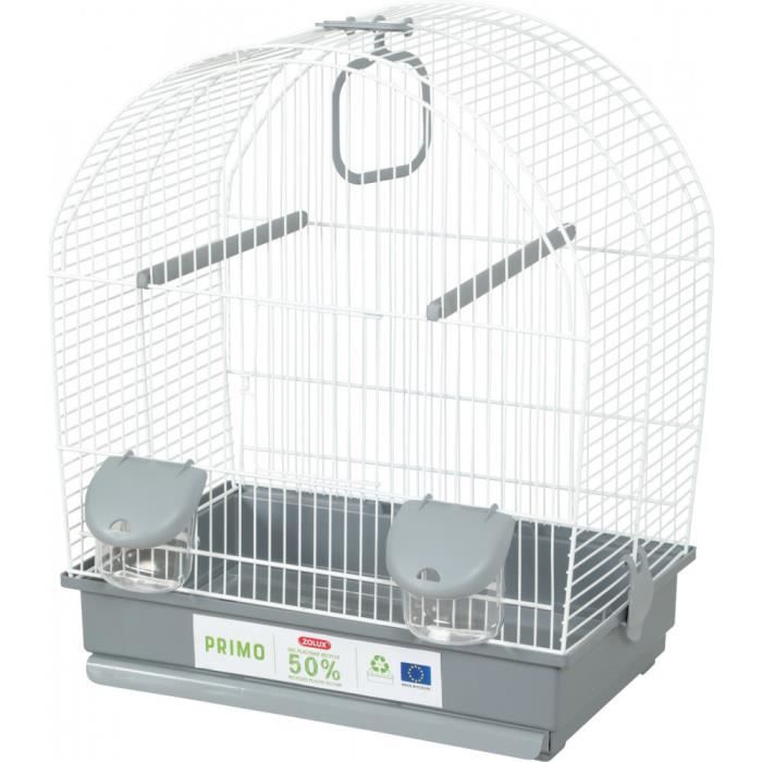 Comparer les prix de Cage Chloé 40, grise, 41 x 25.5 x 48 cm, pour oiseaux - animallparadise Gris