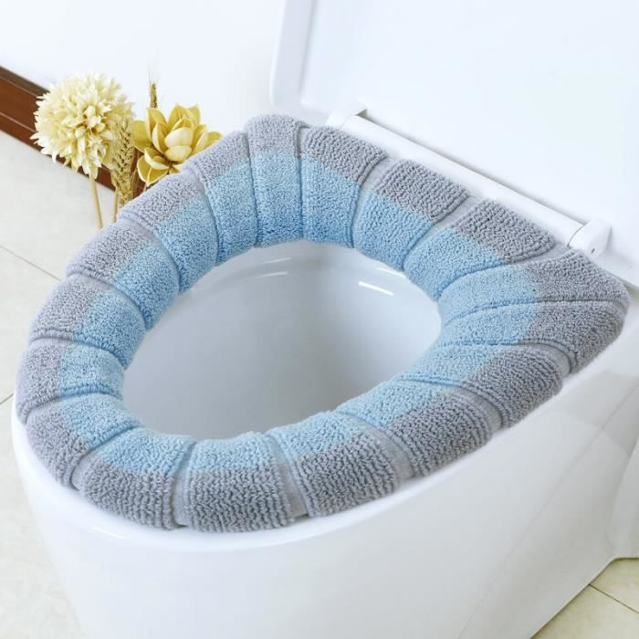 CSPARKV 4 Pièces 42x38cm Coussin Siège De Toilette Lavable Coussinets De Couverture De Siège De