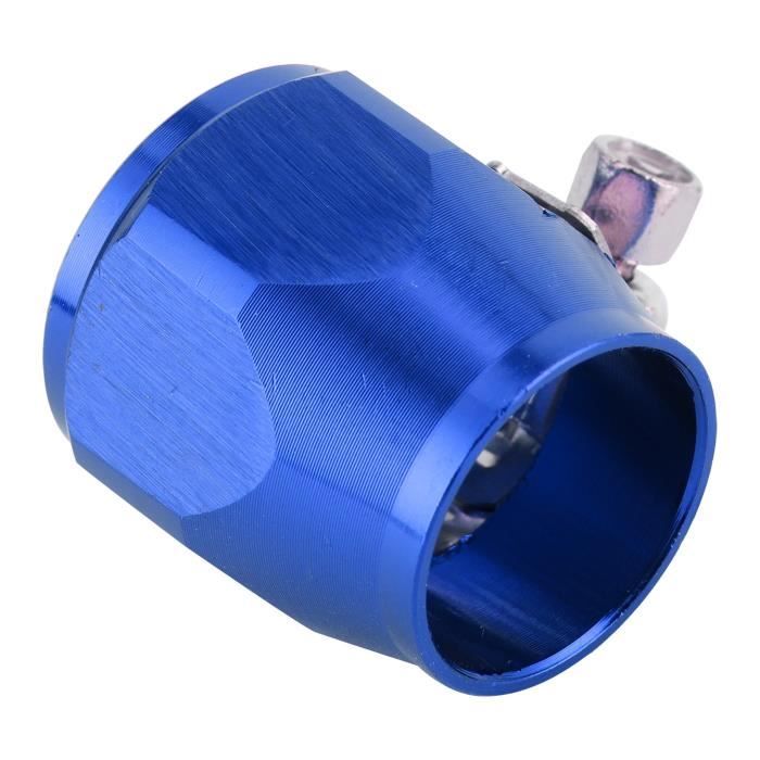 AN10 Collier De Serrage Finisseur Tuyau Carburant/Huile/Rouge - Connecteur Universel En Aluminium Anodisé Pour Ligne Carburant, Eau, Huile, Air