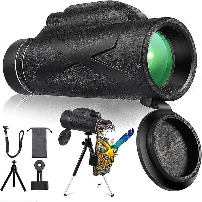 ZJCHAO Télescope Monoculaire Télescope De Téléphone Portable, Télescope