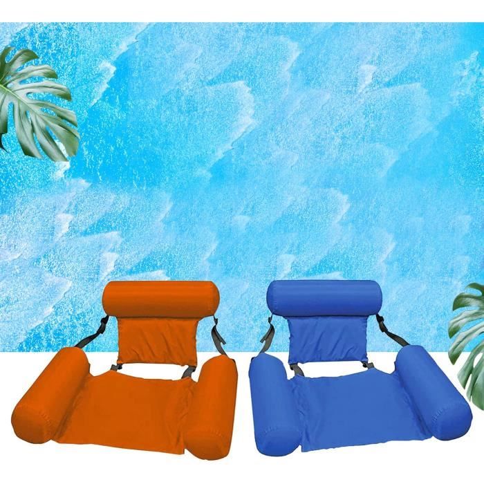 BEY-Hamac gonflable 4 en 1 ultra confortable pour piscine[717 BEY-Hamac gonflable 4 en 1 ultra confortable pour piscine[717