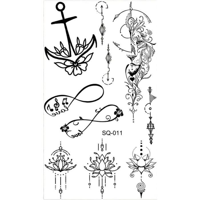 Dents De Vampire 5 Paires 4 Tailles - Kit Halloween Avec Tatouages Temporaires Et Colle Dentaire