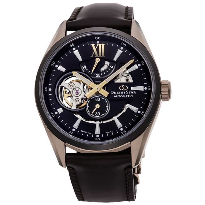 Montre Homme Orient Star Modern Skeleton RE-AV0125S00B - Mécanique, Squelette, Acier Inox, 41mm