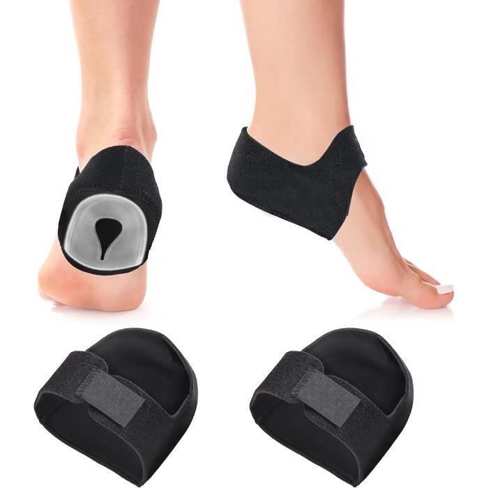 2 Paires Protege Talon, Protege Talon Silicone Respirant Protège Talons en  Gel pour Proteger Pied Arrière et Soulager La Douleur Pieds Sec :  : Hygiène et Santé