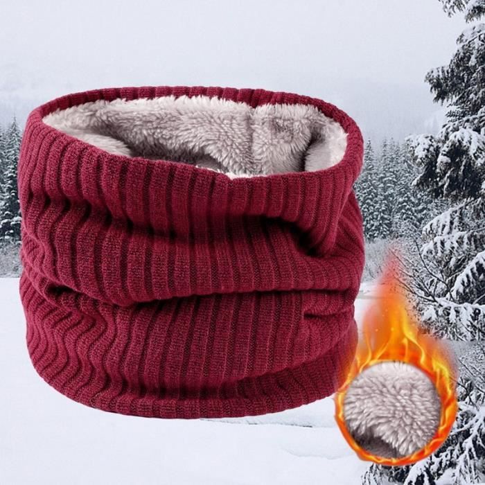Bonnet d'hiver pour homme et femme - En coton élastique - Avec doublure en  polaire thermique - Chaud 