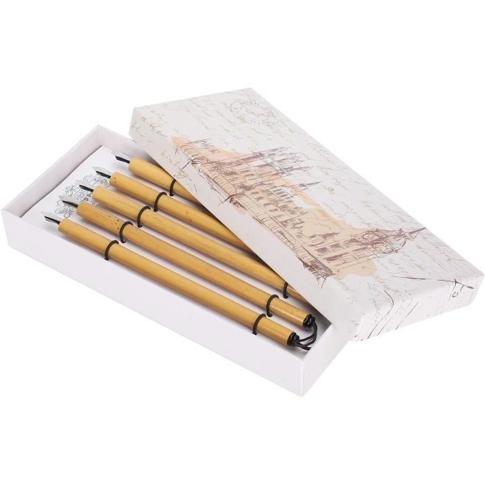 Stylo à bille en bambou avec coffret personnalisable par KelCom