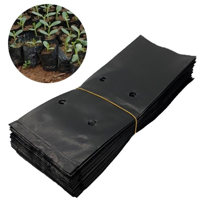 10x20 Cm PxH Sacs De P pini re Noirs En Plastique PE Avec Trou 10x20-cm-pxh-sacs-de-p-pini-re-noirs-en-plastique-pe-avec-trou