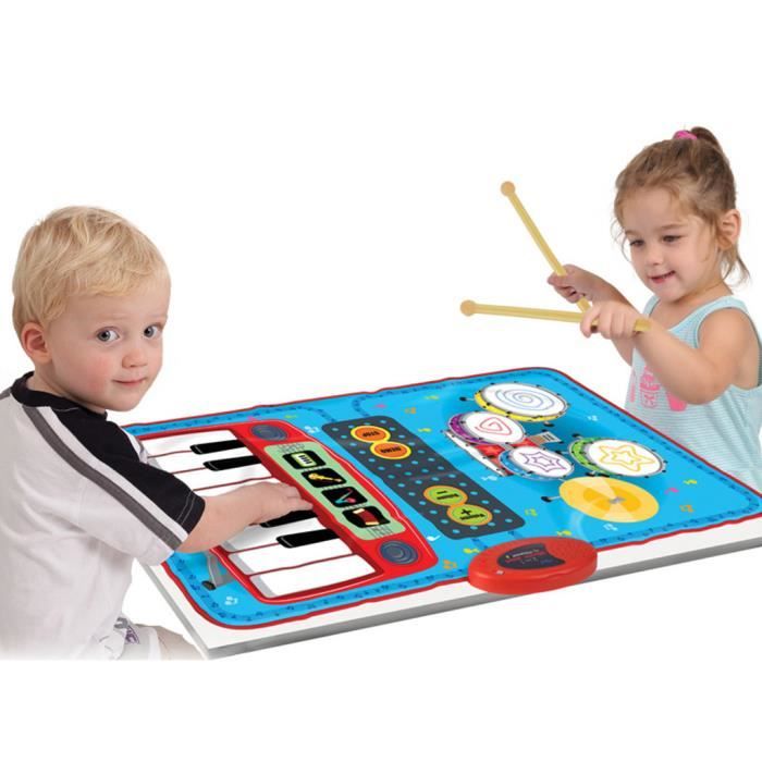 Jouet Cadeau de Noel Tapis de jeu musical éducatif pour enfants