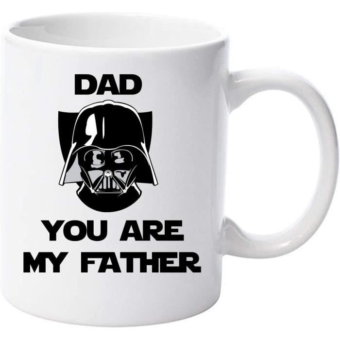 Tasse cadeau de Noël Papa tu es mon père Darth Vader 11 oz Tasse