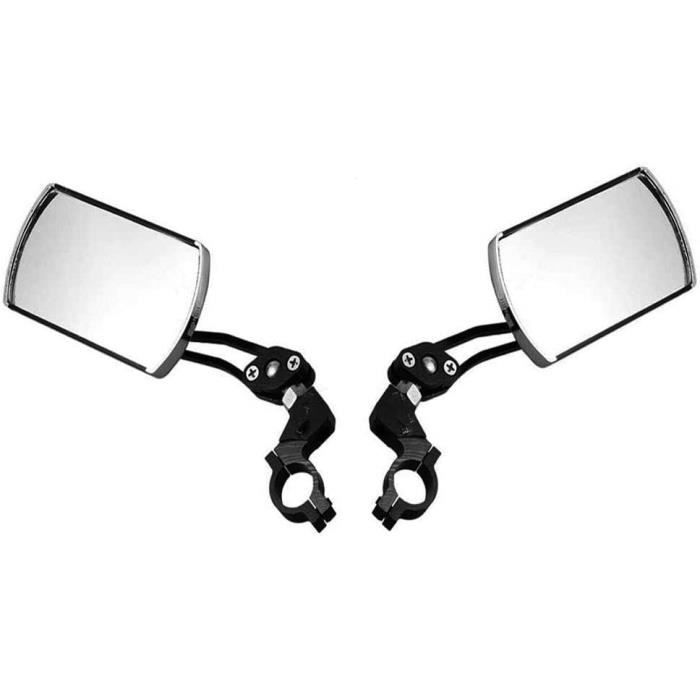 Arkham Rétroviseur Vélo 2pcs,Miroirs De Vélo,Miroir Convexe 360
