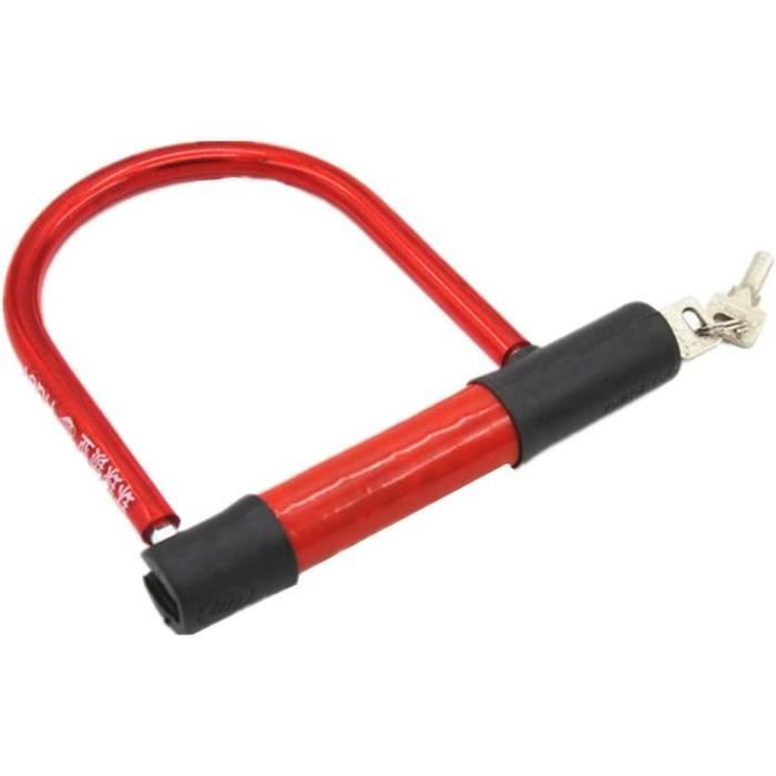 Cadenas vélo cable à clé 12mm x 1800mm 3 clés, S755-202310 Cadenas vélo cable à clé 12mm x 1800mm 3 clés, S755-202310