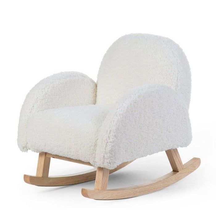 CHILDHOME - Chaise A Bascule Enfants Teddy White CHILDHOME - Chaise A Bascule Enfants Teddy White