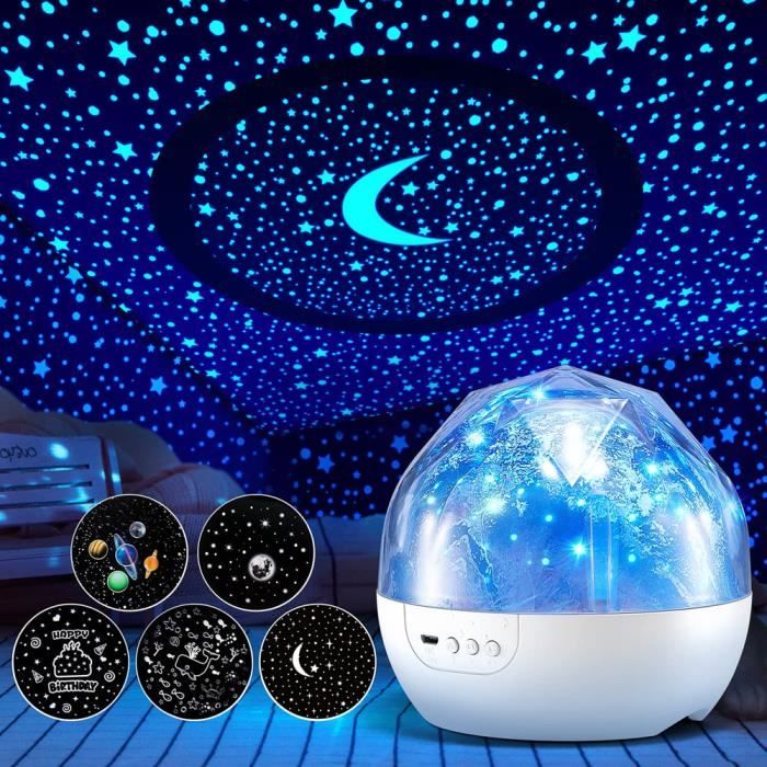 Projecteur Ciel Etoilé, LED Projecteur de Galaxie Astronaute Veilleuse avec  Télécommande Rotation 360° 8 Modes de Lumière 15 A315 - Cdiscount  Puériculture & Eveil bébé