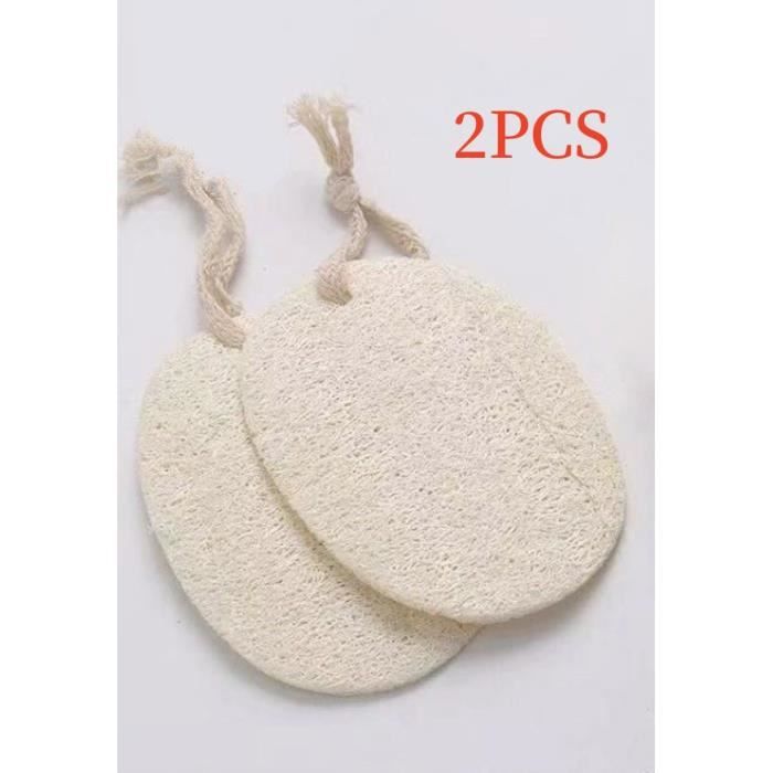 Lot de 5 éponges de bain en maille pour boule de bain, luffa, grande