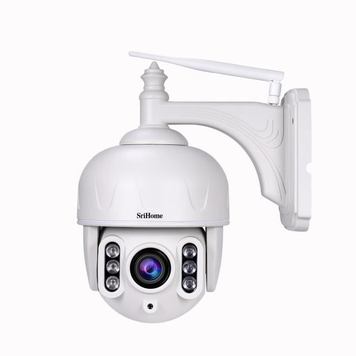 Camera de surveillance sans fil exterieur WiFi 40m vision nocturne