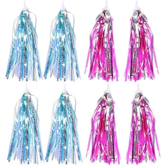 Lot De 8 Pompons Pour Guidon De Velo Scooter Porte Bebe Accessoire De Decoration Pour Enfants Garcons Et Filles 668 Cdiscount Sport