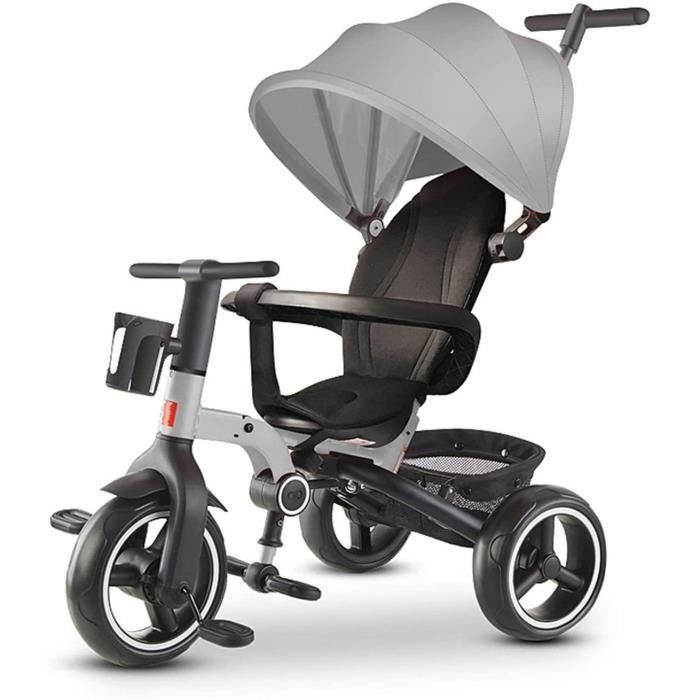 Velo Bébé Tricycle Enfant Poussette Canne Bebe Confort Tricycle Baby Balade  4 en 1 Tricycle Poussette pour Enfant De 1 à 6 La Ti,285 - Cdiscount Sport