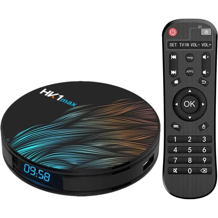 Box Android TV Sofobod HK1 Max - Android 10.0, 2GB RAM, 16GB ROM, 4K HDR - Wi-Fi Dual Band