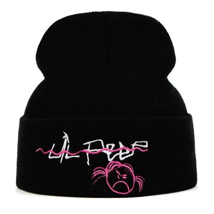 Bonnet Tricoté Brodé Unisexe - Bonnet Ajustable Pour Homme Et Femme - Hiver, Ski, Randonnée