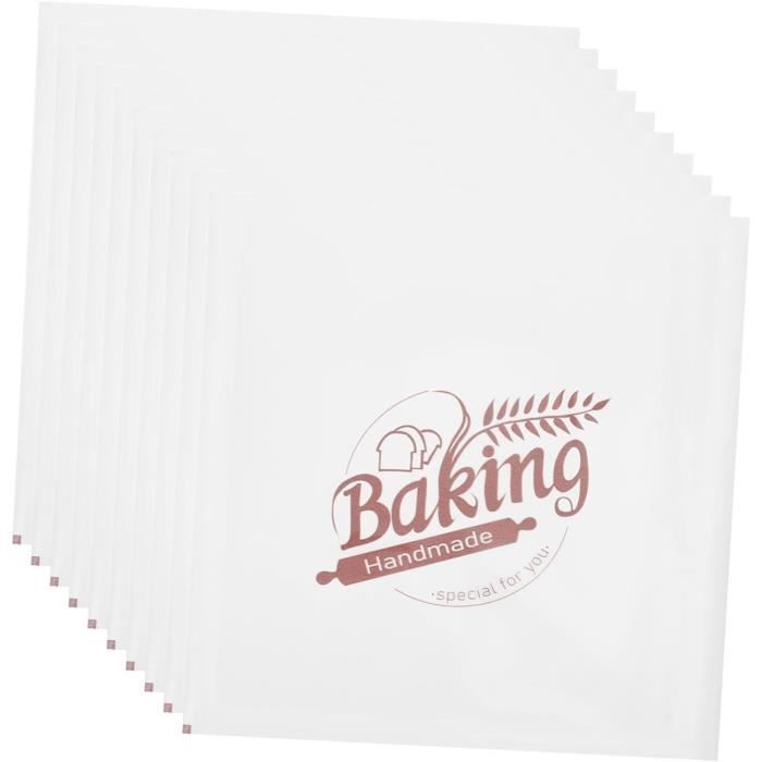 100 Pièces Sac En Papier Kraft Jaune Sacs À Pratiques Sacs De Friandises Multifonctions Sachet