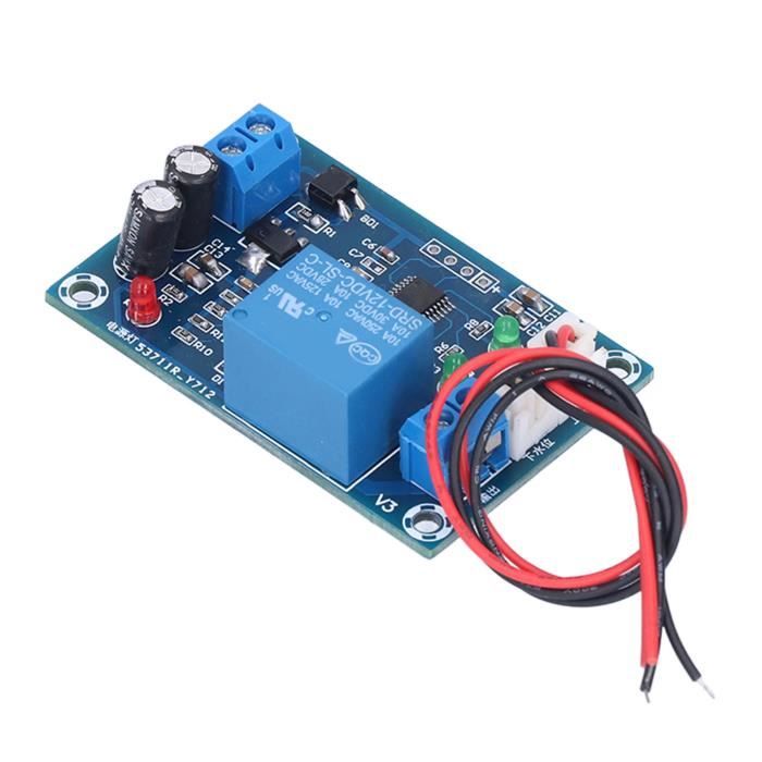 Module Relais Capteur De Lumière - Réglable Sensibilité Et Délai - DC 5V/12V/24V - Photorésistance 50cm - Commutateur Automatique